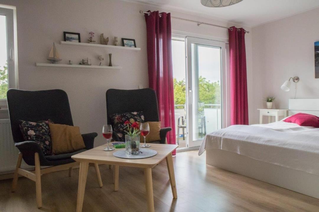 Studio 11 Im Haus Stranddistel, Modernes Studio Im 1 Og Fur 2 Personen In Zingst Bagian luar foto