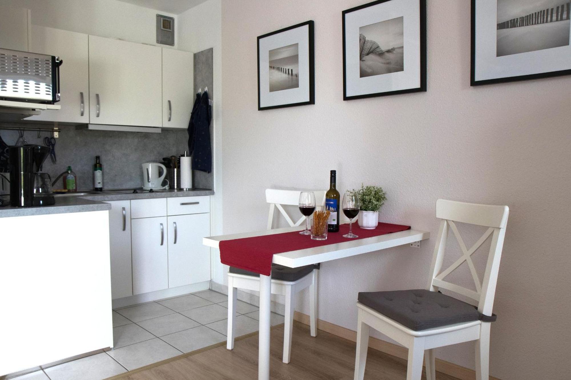 Studio 11 Im Haus Stranddistel, Modernes Studio Im 1 Og Fur 2 Personen In Zingst Bagian luar foto